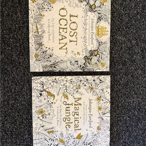 Johanna Basford Coloring Books Set